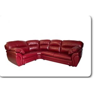 Регина-18.4 (Эдем 2) Большой диван. Красный угловой диван