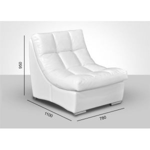Кресло для отдыха  Брайтон 780*1100, 950 мм. Славянская мебель